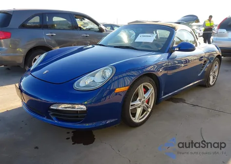 2011 Porsche Boxster S z USA, uszkodzony, nr VIN WP0CB2A84BS730153